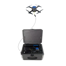 G2LE - квадрокоптер с прожектором и питанием по кабелю