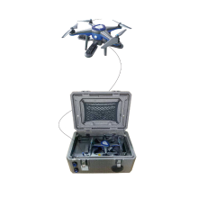 G6LS - квадрокоптер с прожектором и питанием по кабелю