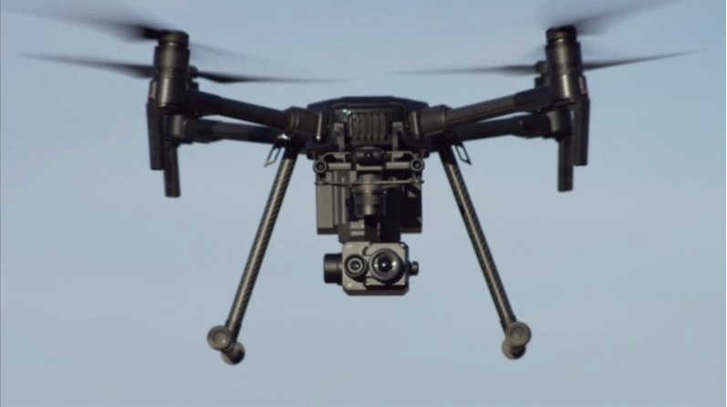 DJI M200 V2 in flight